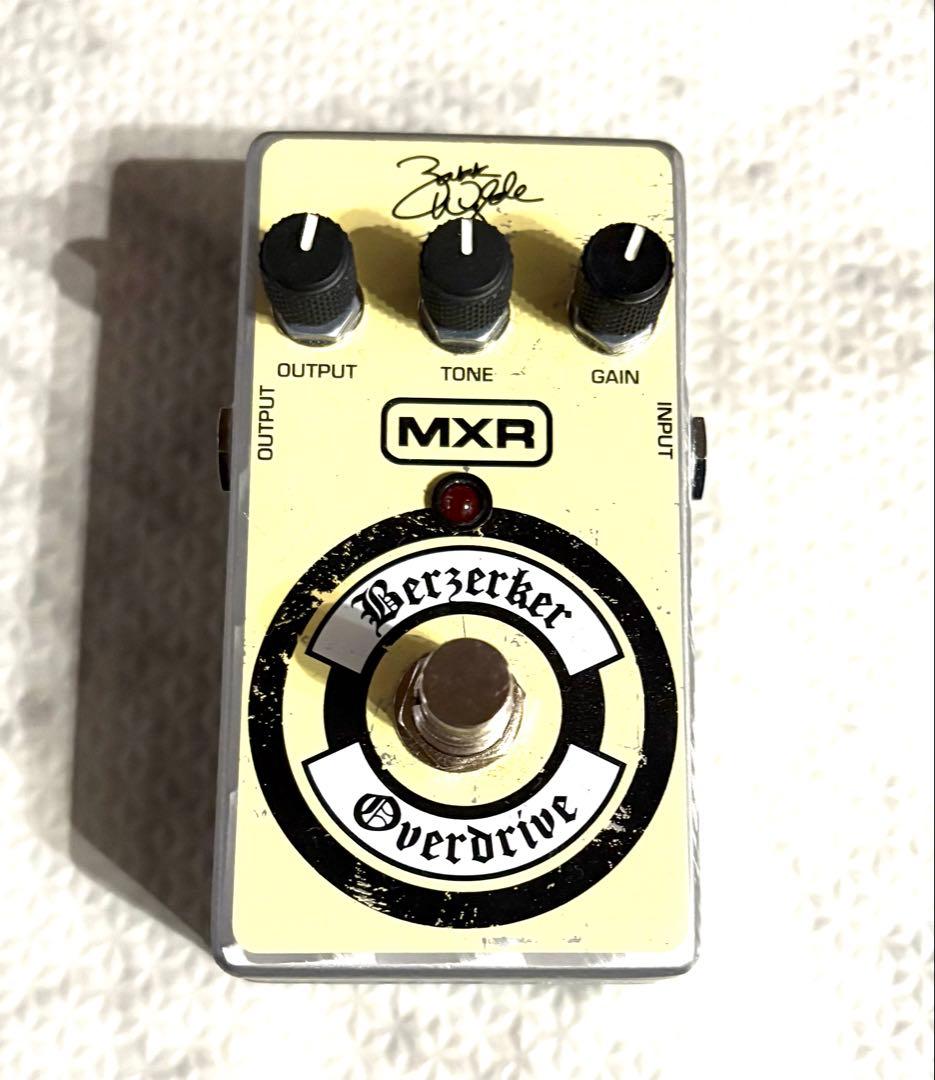 MXR ZW44 Berzerker Overdrive（市販終了商品）