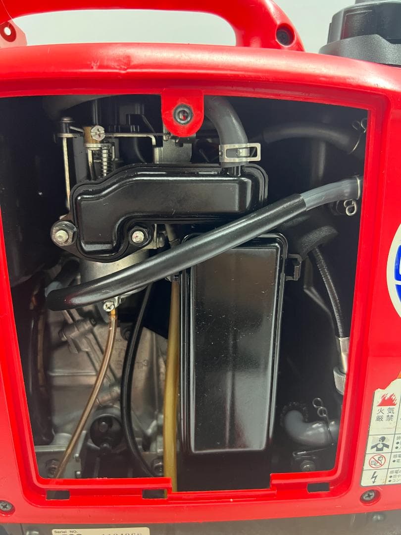 【動作良好・保証付】SHINDAIWA インバーター発電機 iEG900M 17