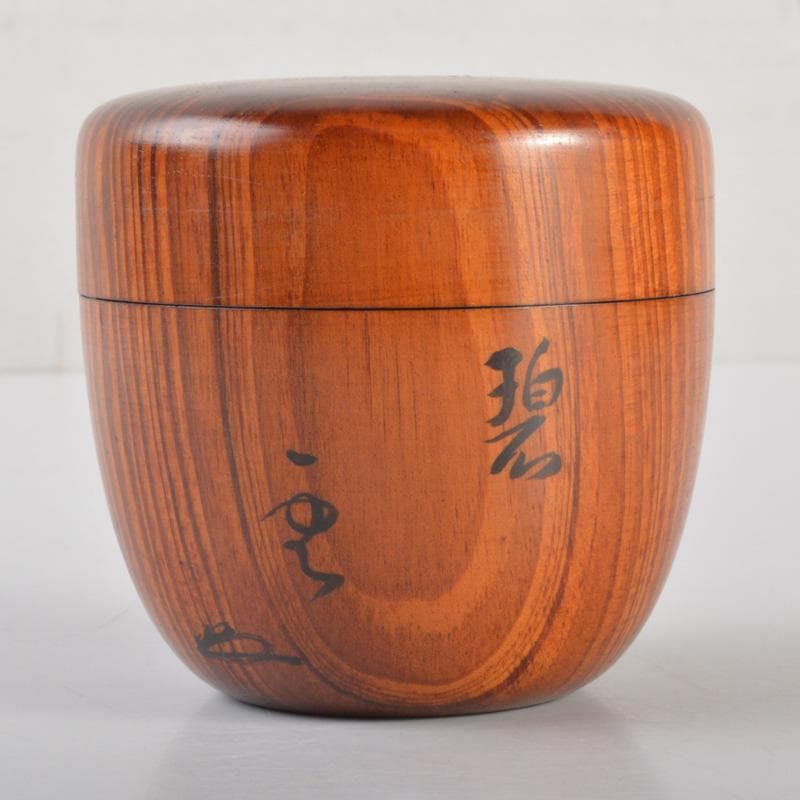 茶道具　古材　棗　花押あり　書付箱　V　6247