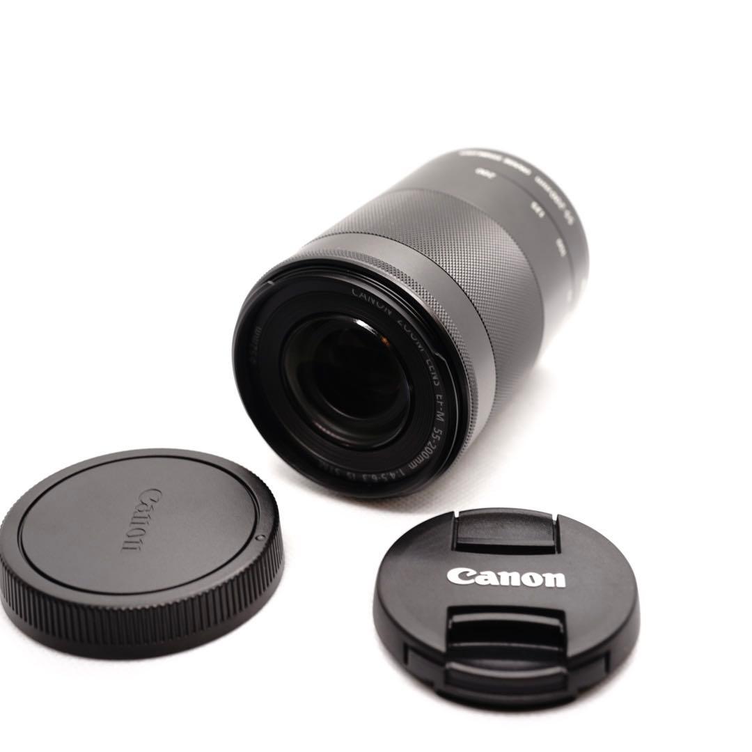 【美品】Canon EF-M 55-200mm f/4.5-6.3 IS STM