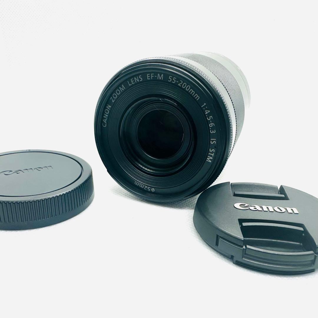 【美品】Canon EF-M 55-200mm f/4.5-6.3 IS STM