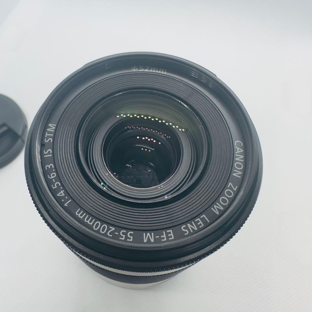 【美品】Canon EF-M 55-200mm f/4.5-6.3 IS STM