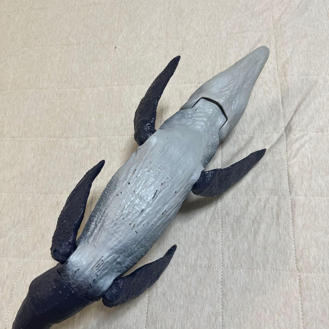 恐竜フィギュア スーパービッグ インドミナスレックス　モササウルスセット　マテル