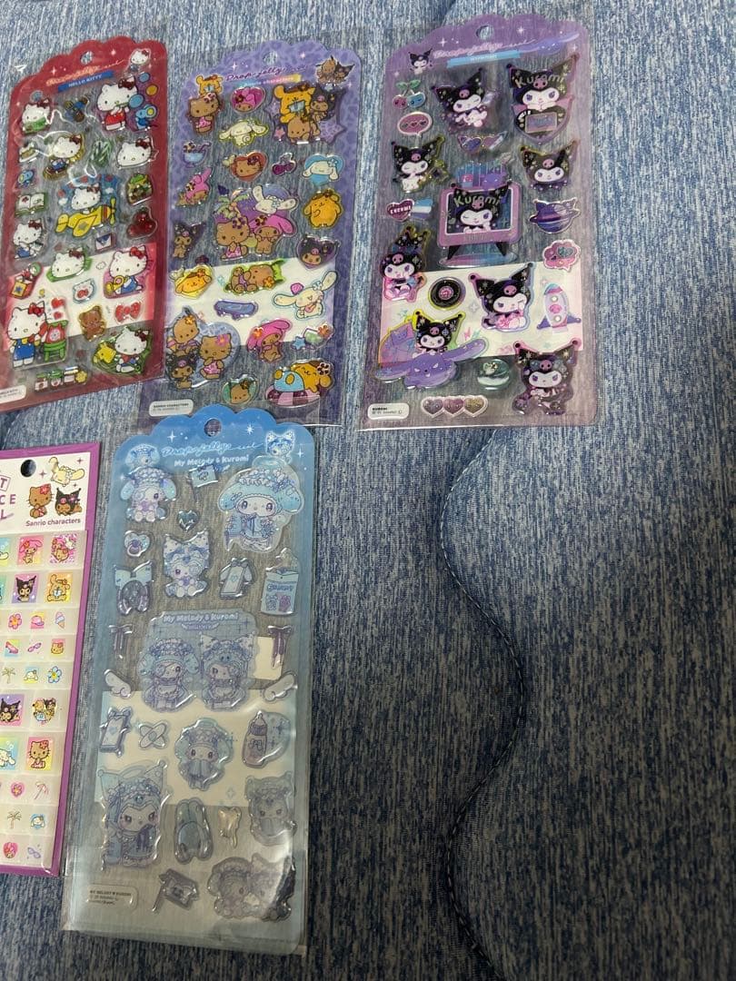 サンリオ ボンボンドロップシール など 9枚 まとめ売り タイルシールあり正規品