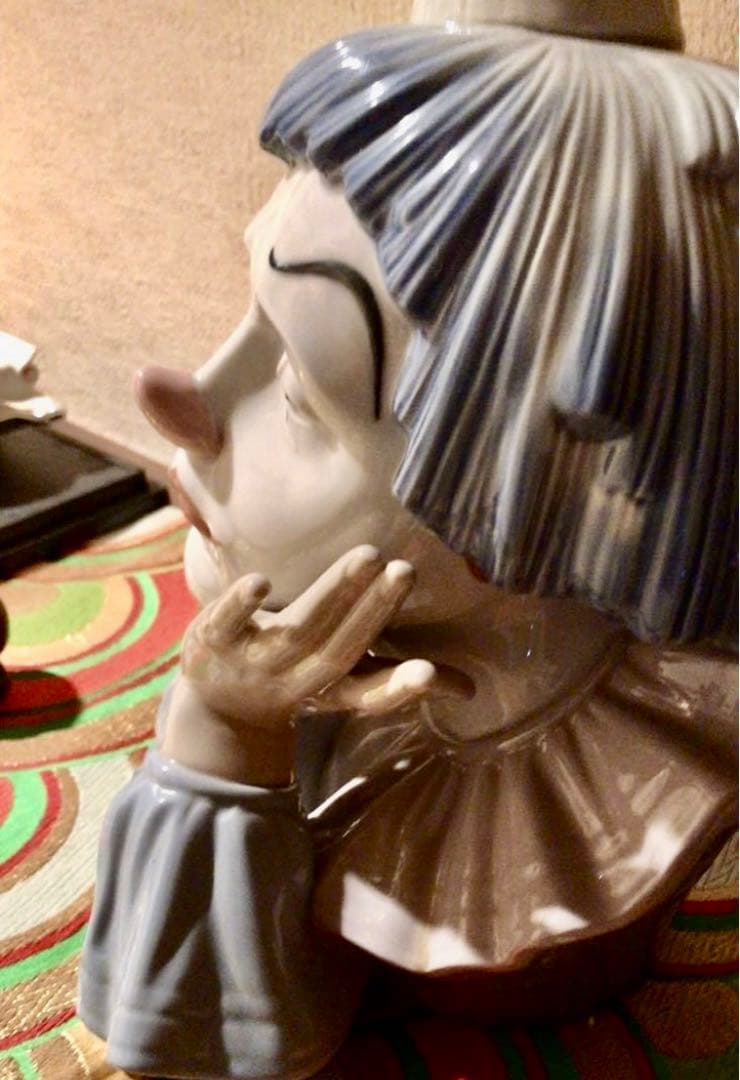 LLADRO ピエロ　ジェスター クラウン  磁器  2000年製造中止　箱付き