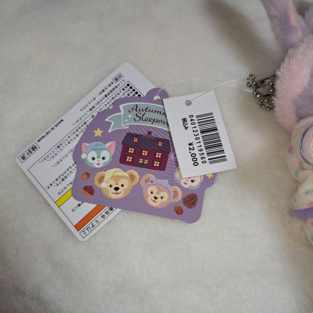 ディズニーシー ステラルー オータムスリープオーバー ぬいぐるみバッジ パジャマ