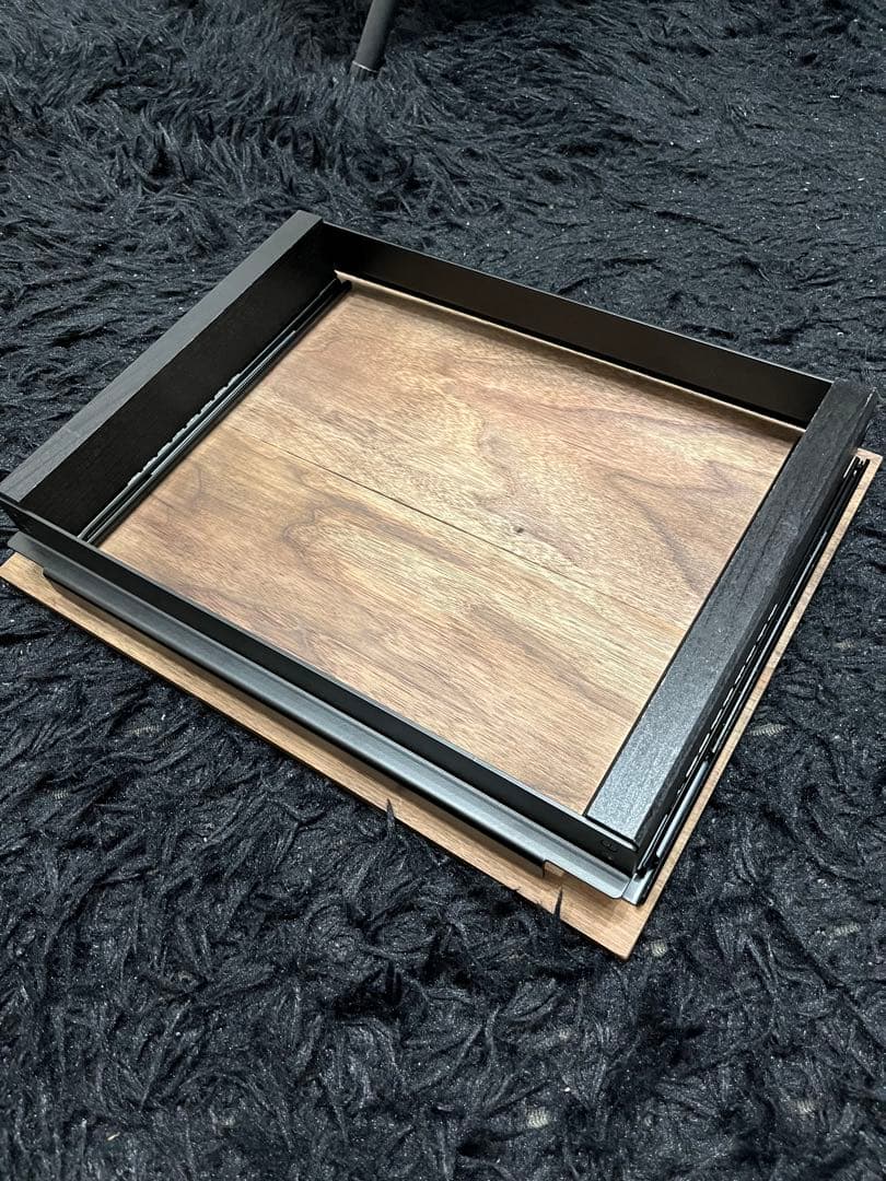 エムズファクトリー サイコロ ウォルナット ワットノット　スライド天板