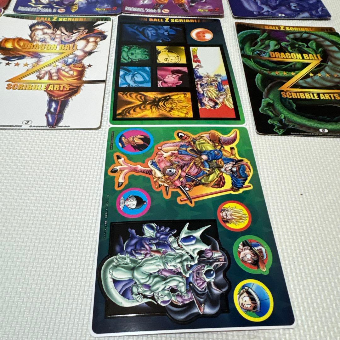 ドラゴンボール Z SCRIBBLE ARTS シールセット10枚