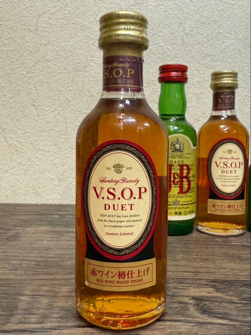 【未開封品】ミニボトルまとめ　ウィスキー　スコッチ　　ブランデー　コニャック古酒