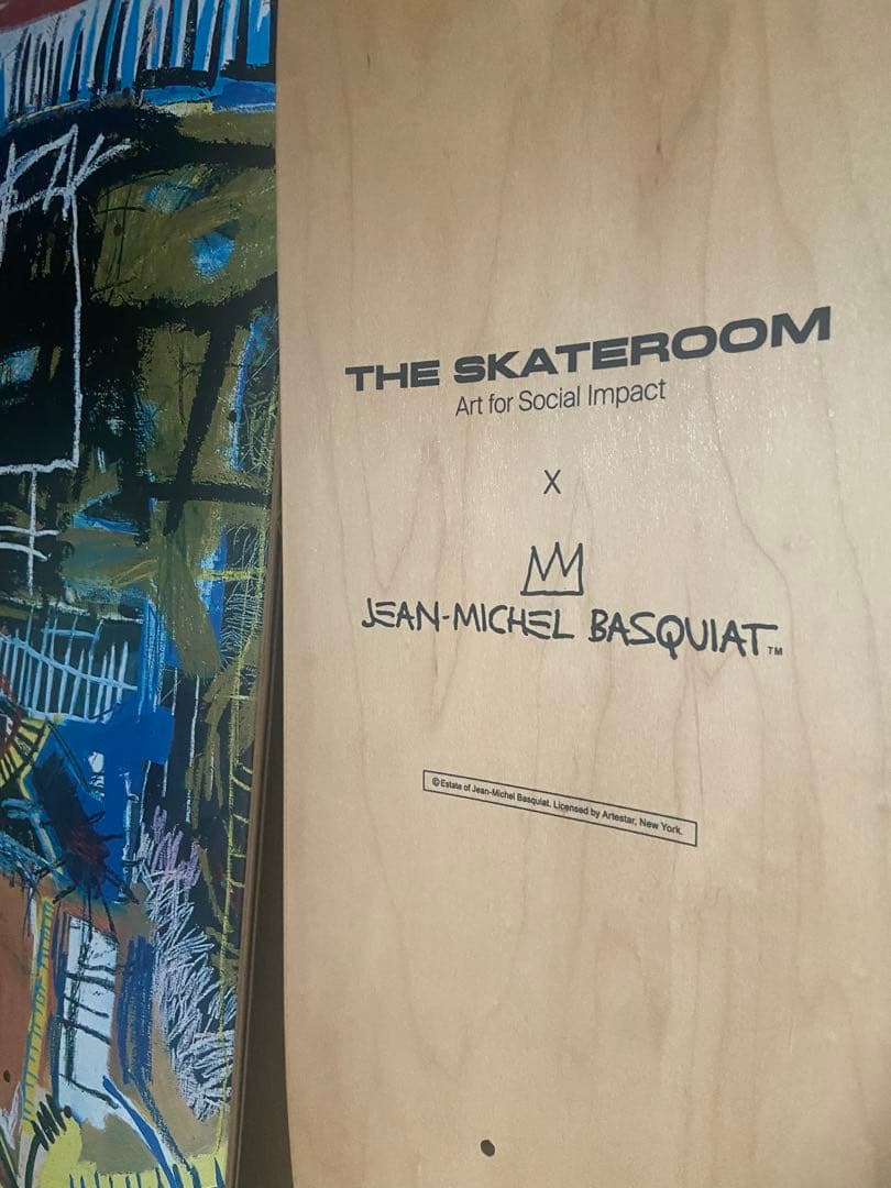 絵画 THE SKATEROOM x JEAN-MICHEL BASQUIAT