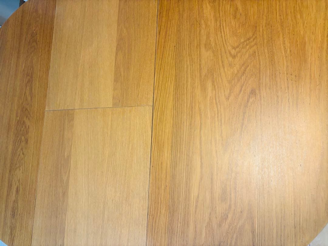 IKEA BJURSTA 伸縮　円形　ダイニングテーブル