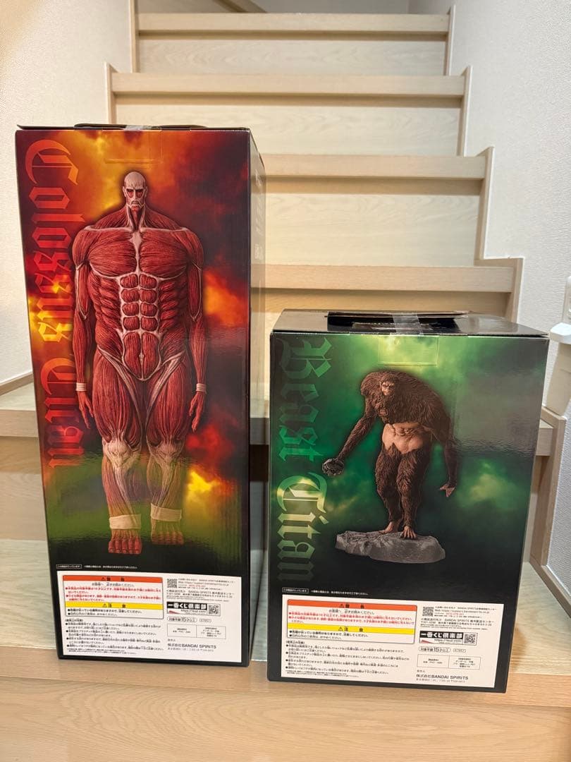 進撃の巨人 一番くじ　A賞 ラストワン賞　獣の巨人　超大型巨人