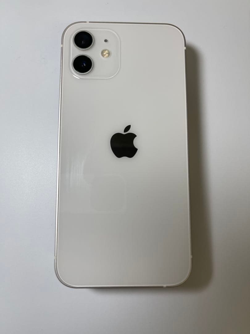 美品！iPhone 12 ホワイト 128GB Sim Free!