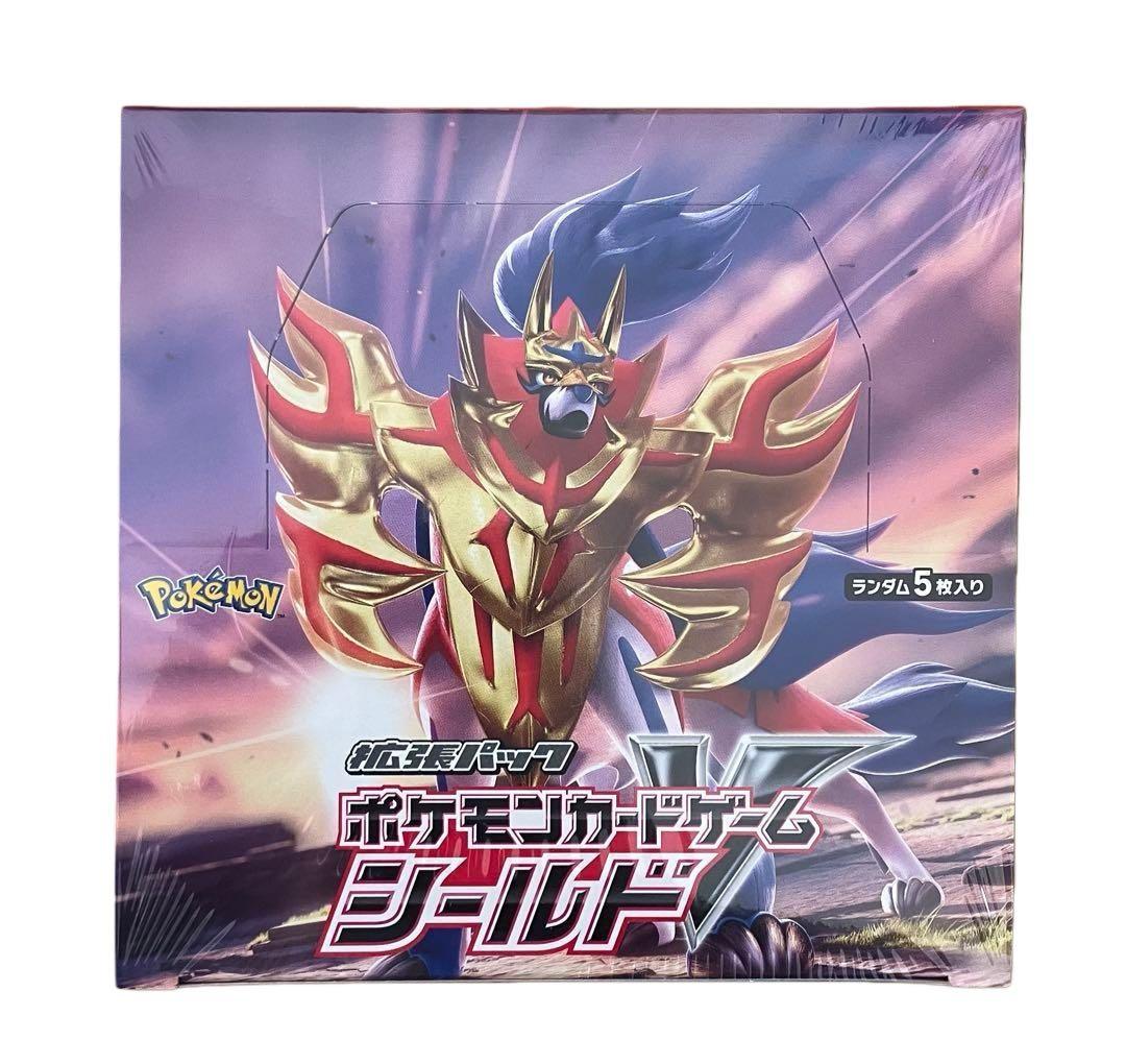 ポケモンカードゲーム　ソード&シールド　拡張パック　シールド　ボックス　box