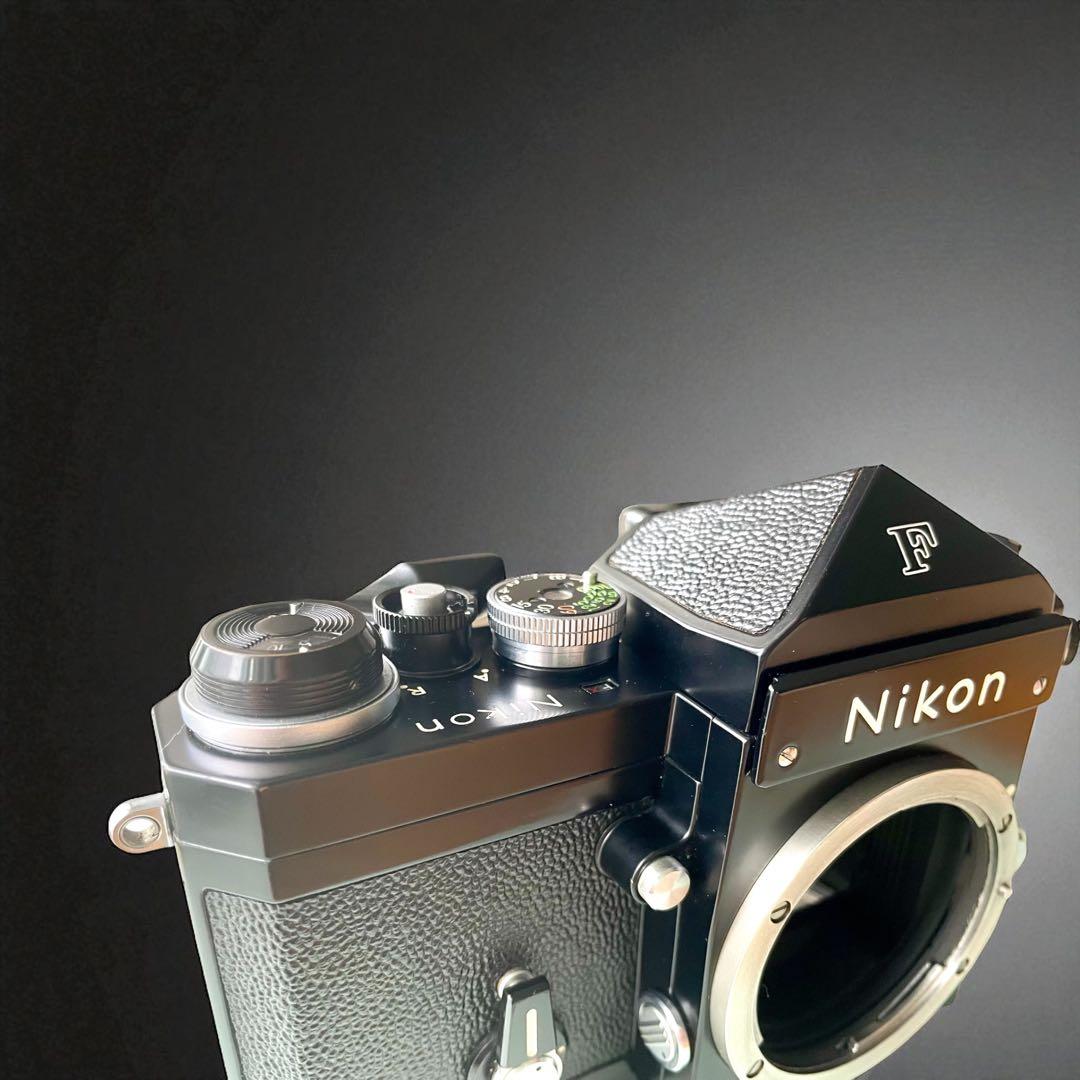 【OH済×コレクターズ未使用品】ニコンFアイレベル　　希少ブラックボディ