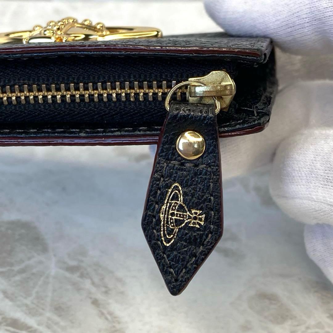 ヴィヴィアンウエストウッド ミニ財布 L字ファスナー