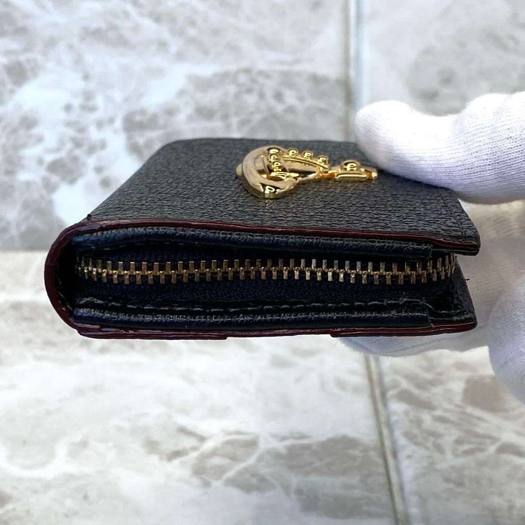 ヴィヴィアンウエストウッド ミニ財布 L字ファスナー