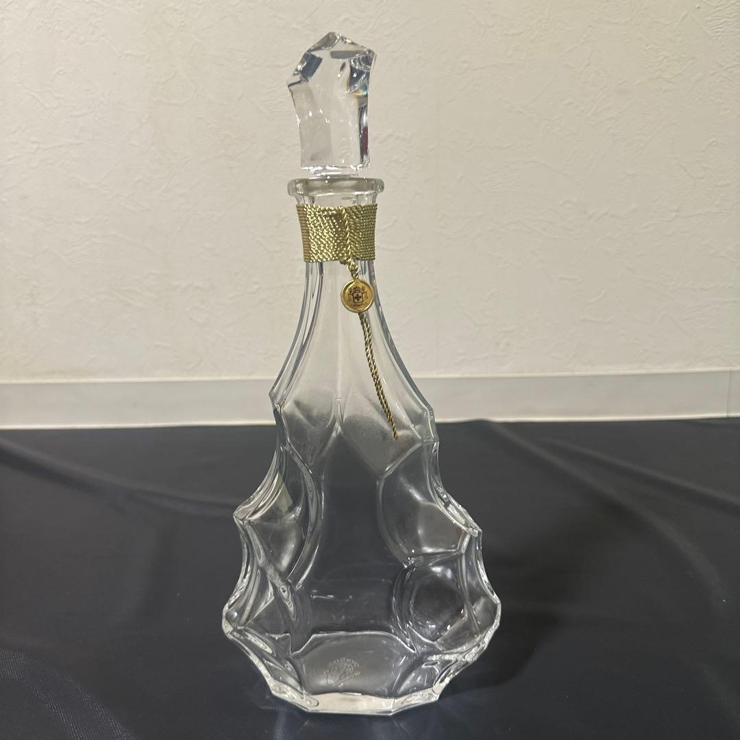 [中古] ⑤カミュ　ジュビリー　バカラ　箱無し　コレクション　空き瓶　ブランデー