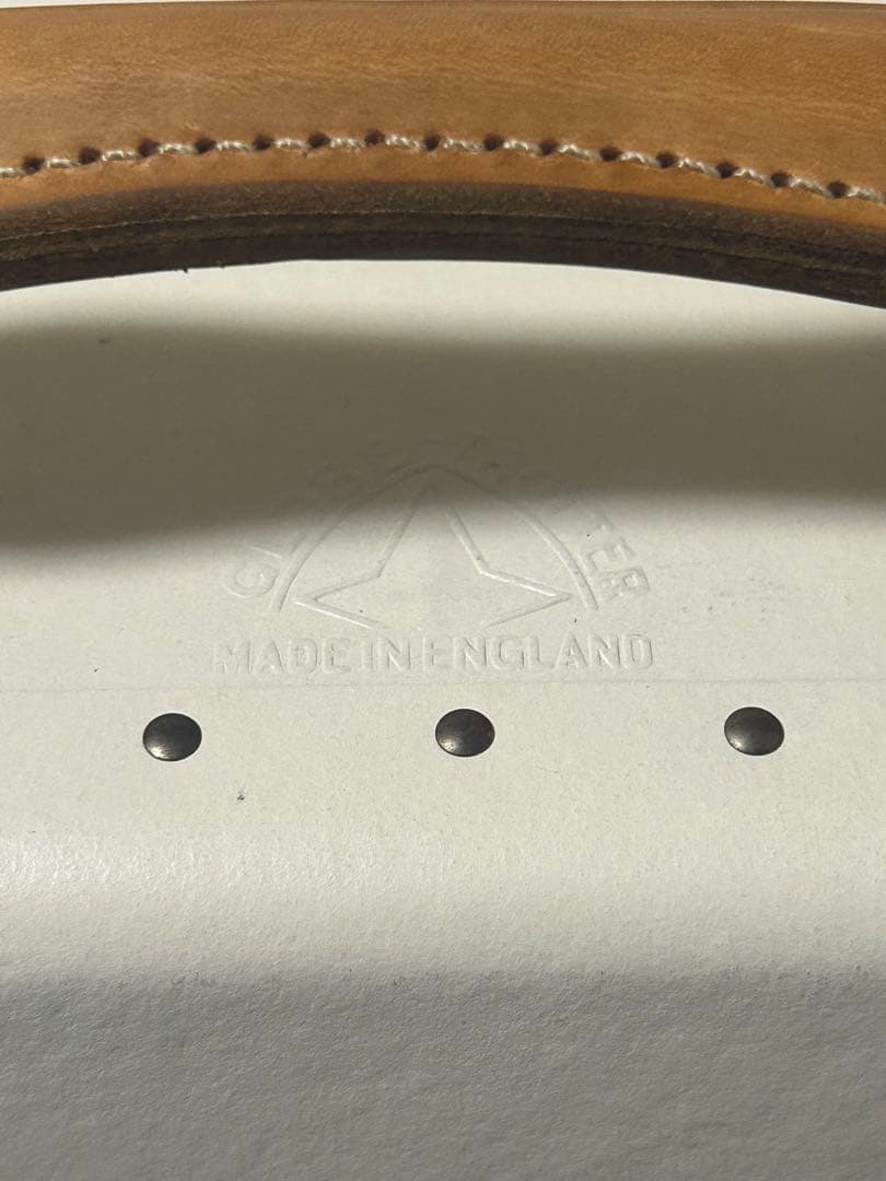 GLOBE TROTTER サファリ ラージ 2輪 アイボリーｘナチュラル