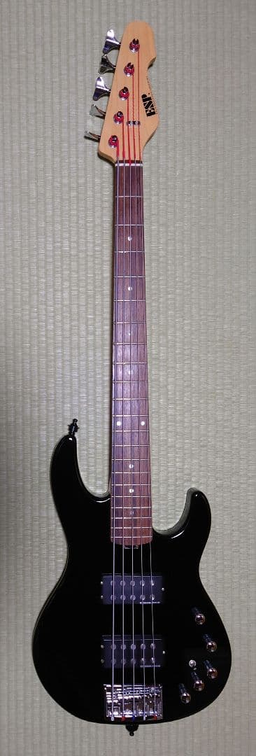 ESP AP-SL5 5弦ベース ESP純正ソフトケース(GIG BAG)付き
