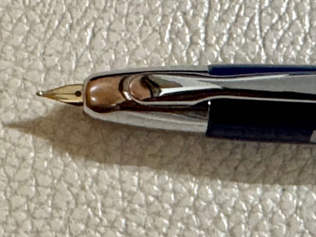 Kawasaki Capless 万年筆 青