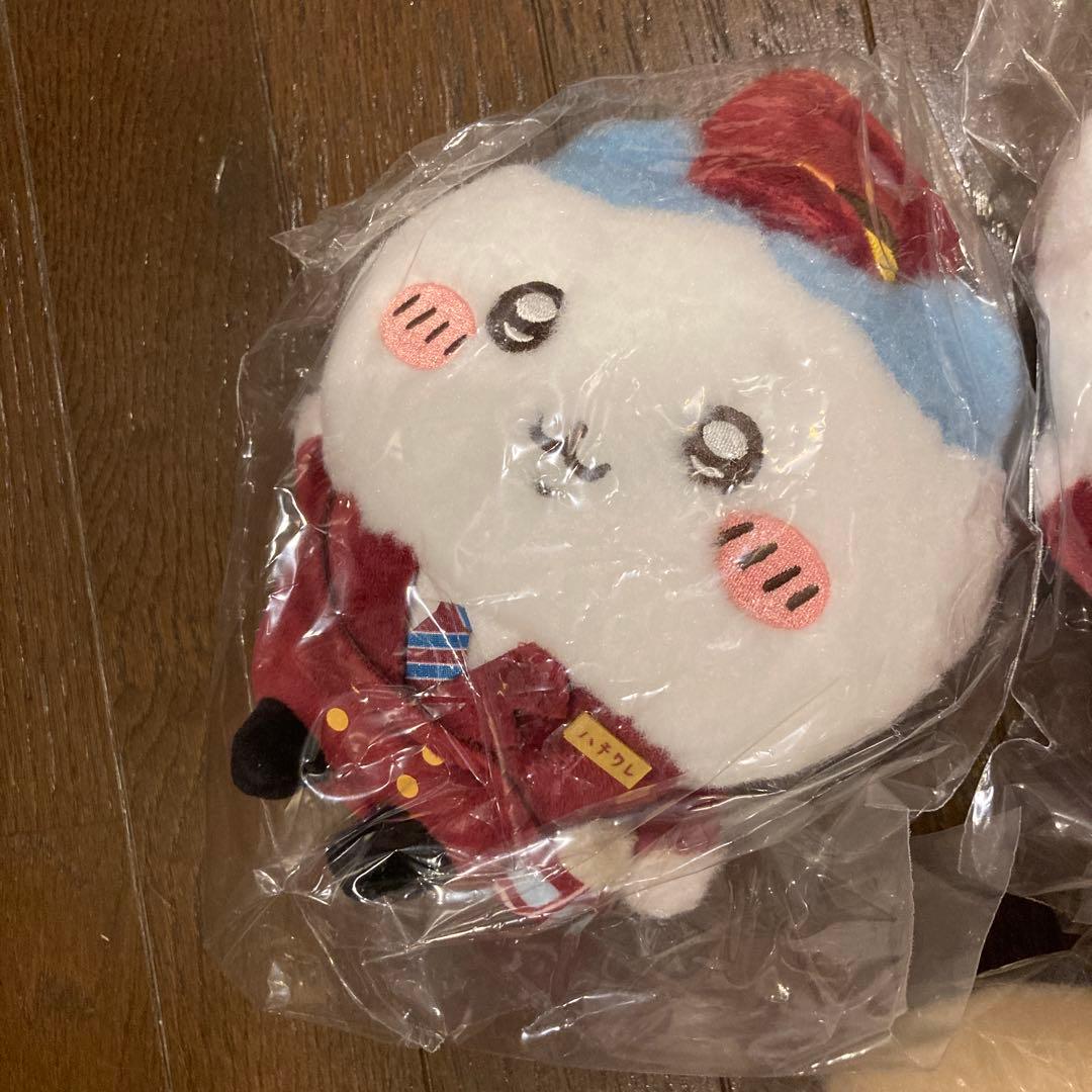 【正規品】ちいかわ　阪急電車なほわほわぬいぐるみS 3点セット