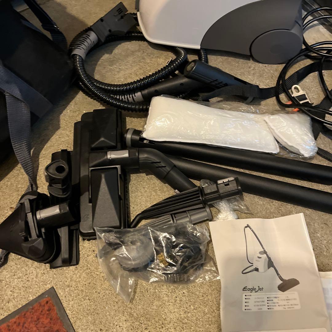 EagleJet スチームクリーナー 本体と付属品