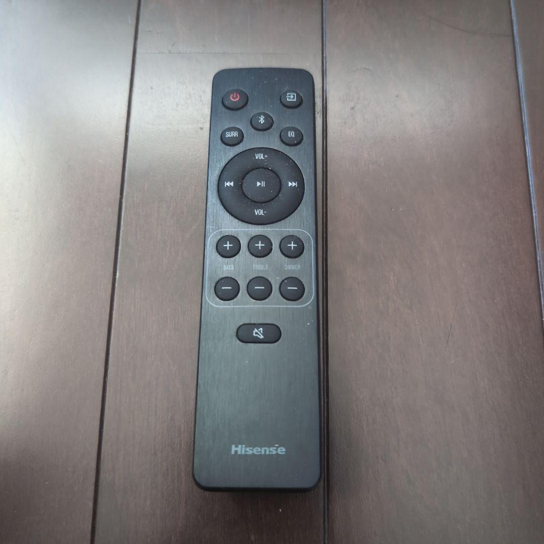 Hisense ハイセンス 2.1ch サウンドバー HS2000N