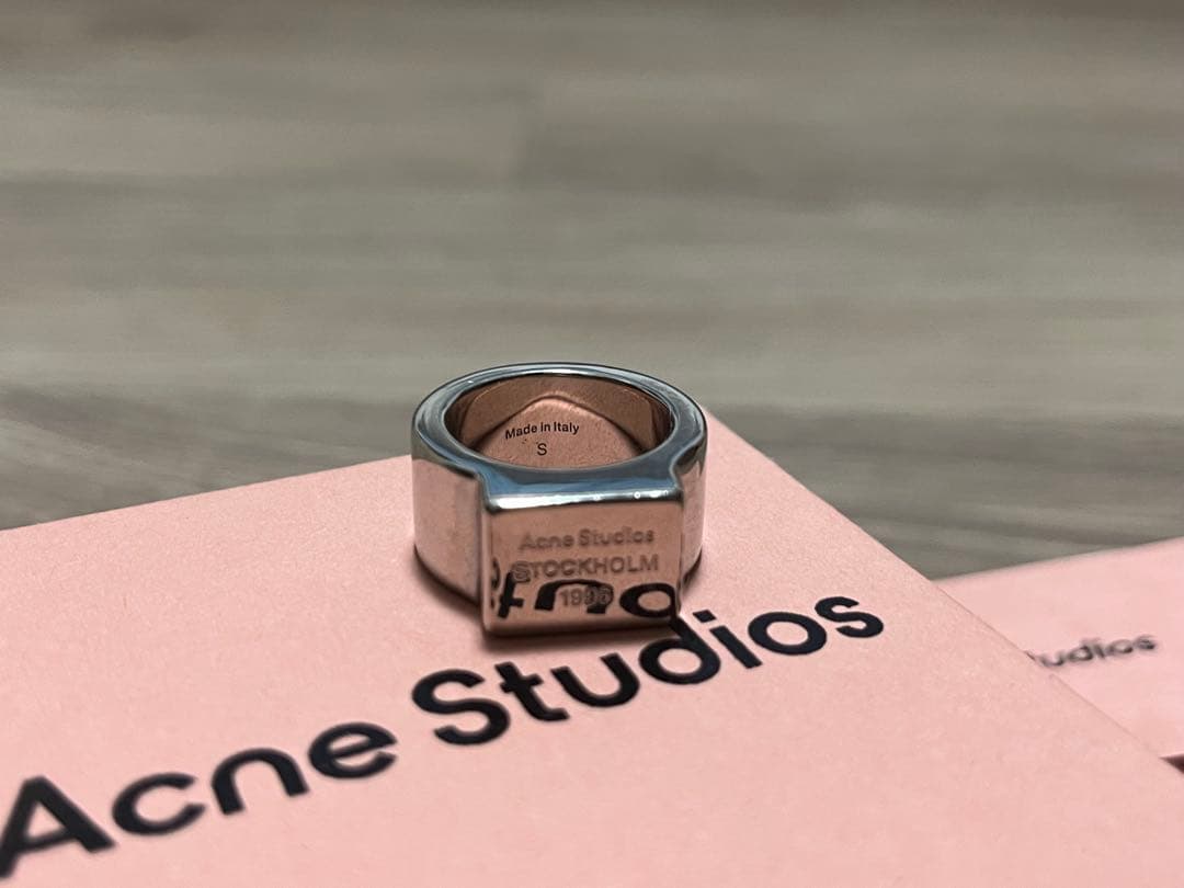 Acne Studios リング シグネットリング