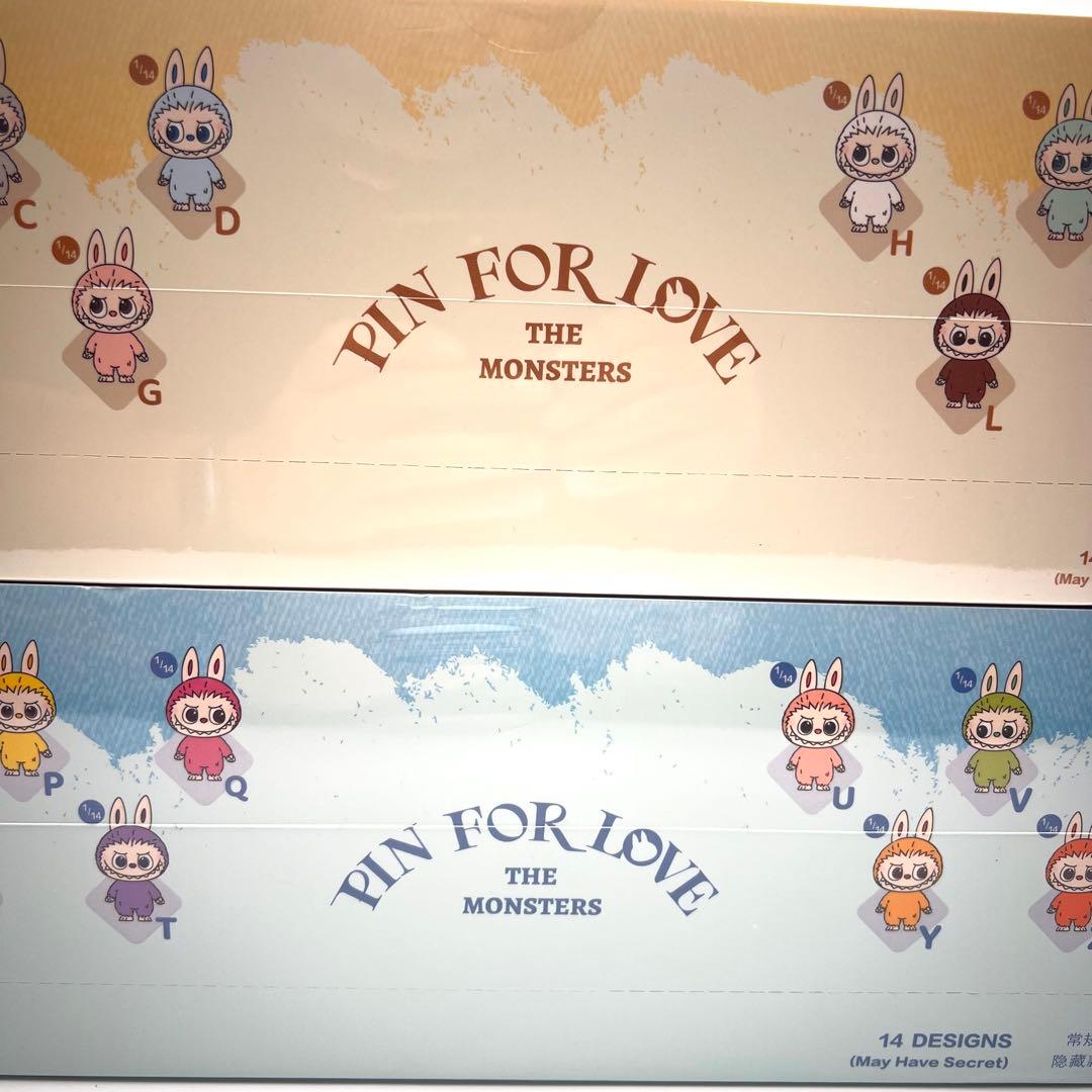 【未開封】ラブブ　アソート2ボックス　イニシャル　PIN FOR LOVE