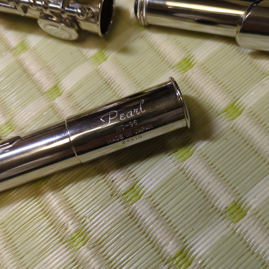 Pearlフルート本体 ケース付き NC-96