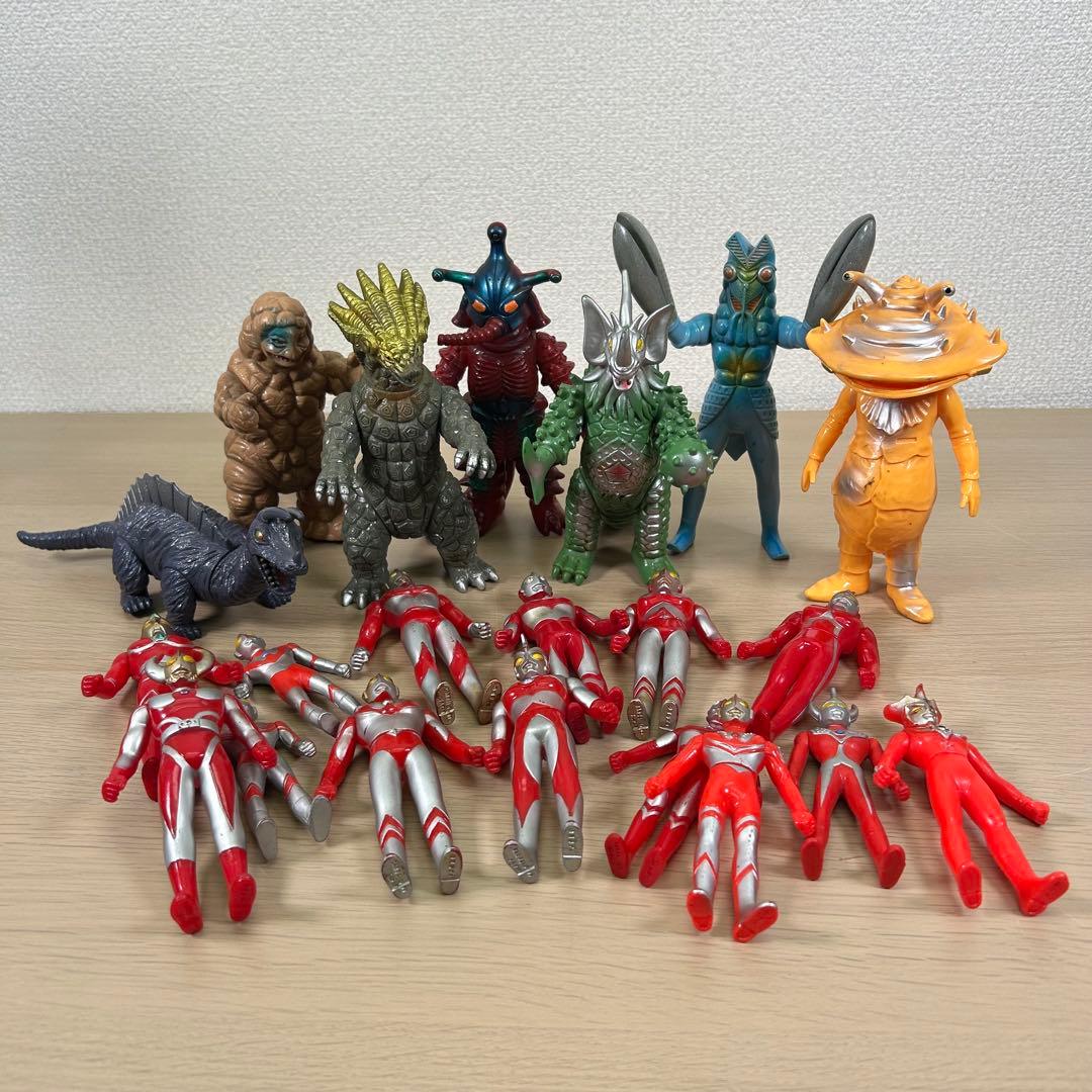 ウルトラマンシリーズ　ウルトラ怪獣 ソフビまとめ　B165