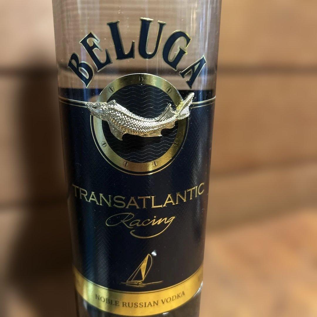 【BELUGA】TRANSATLANTIC Racing ウォッカ　グラス付き