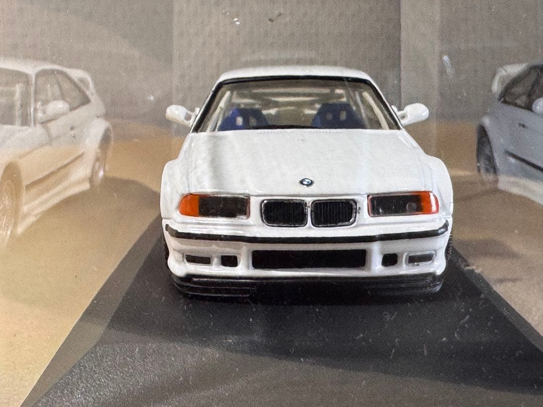 BMW M3 GTR 1/43 スケール 白