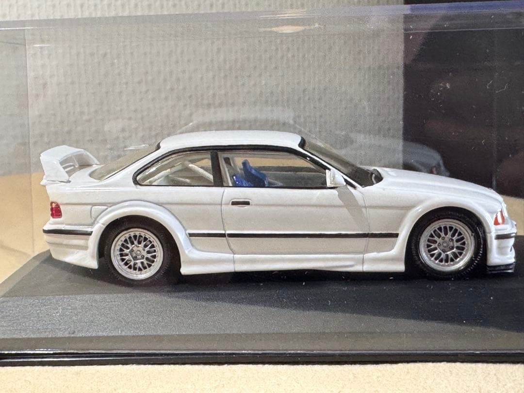 BMW M3 GTR 1/43 スケール 白