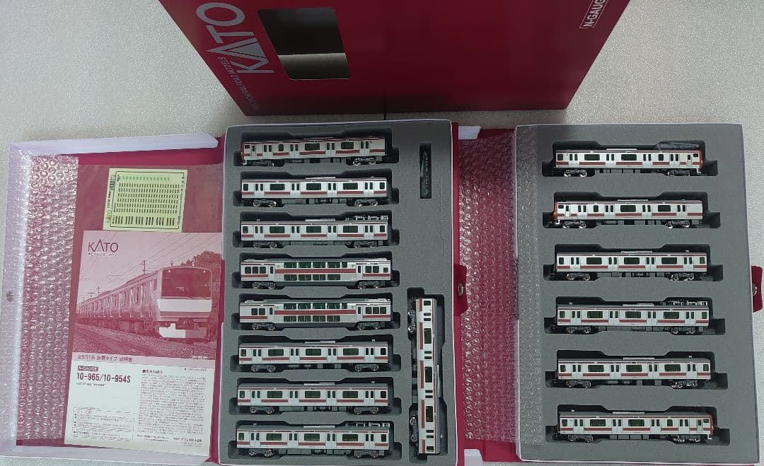 E531系 赤電 タイプ 15両フル編成 美品 10‐965 +　10‐954S