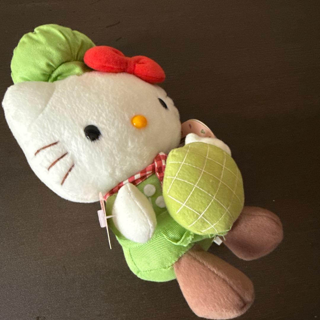 A*い様 サンリオ　ハローキティ　2004年　キティの散歩道　ぬいぐるみ　メロン