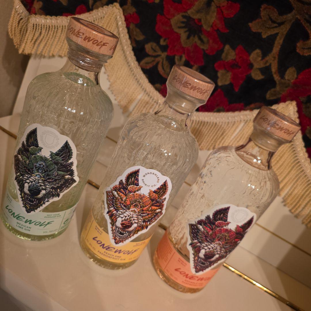 < 新商品 > [ 限定商品 ] Lonewolf ジン 3本セット<最安値>