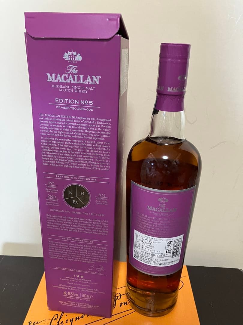 The Macallan Edition No. 5 マッカランウイスキー限定