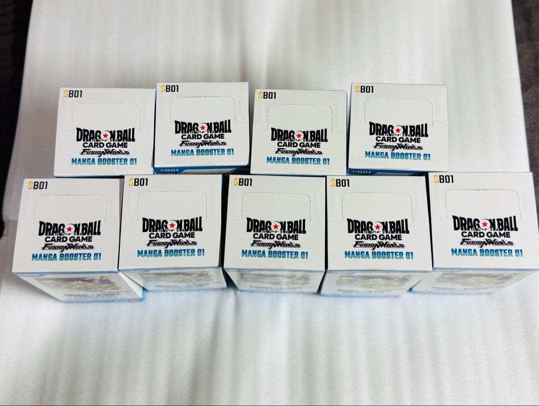 テープ付き　ドラゴンボールスーパーカード　manga booster 01 9箱