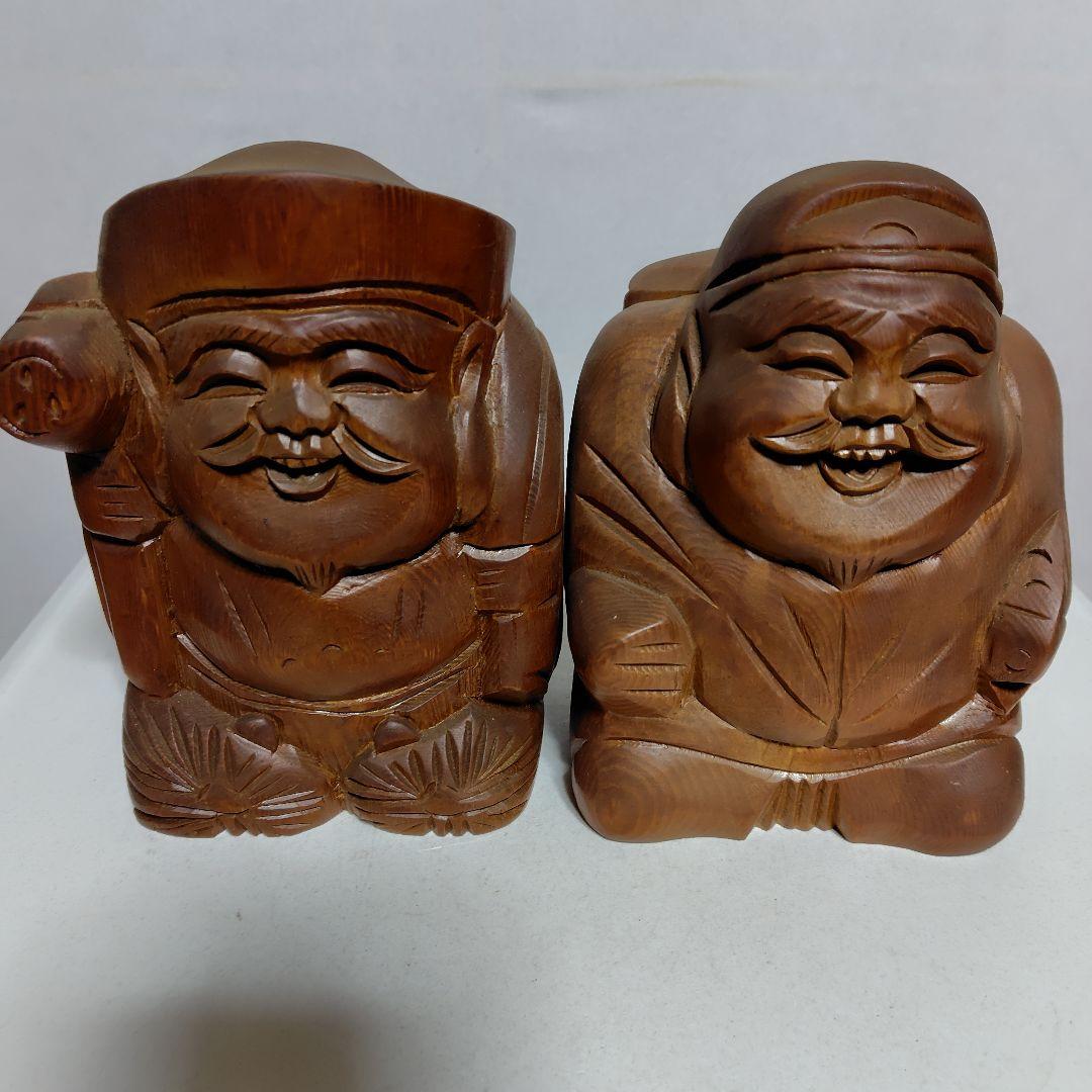 本物木製大黒様です。