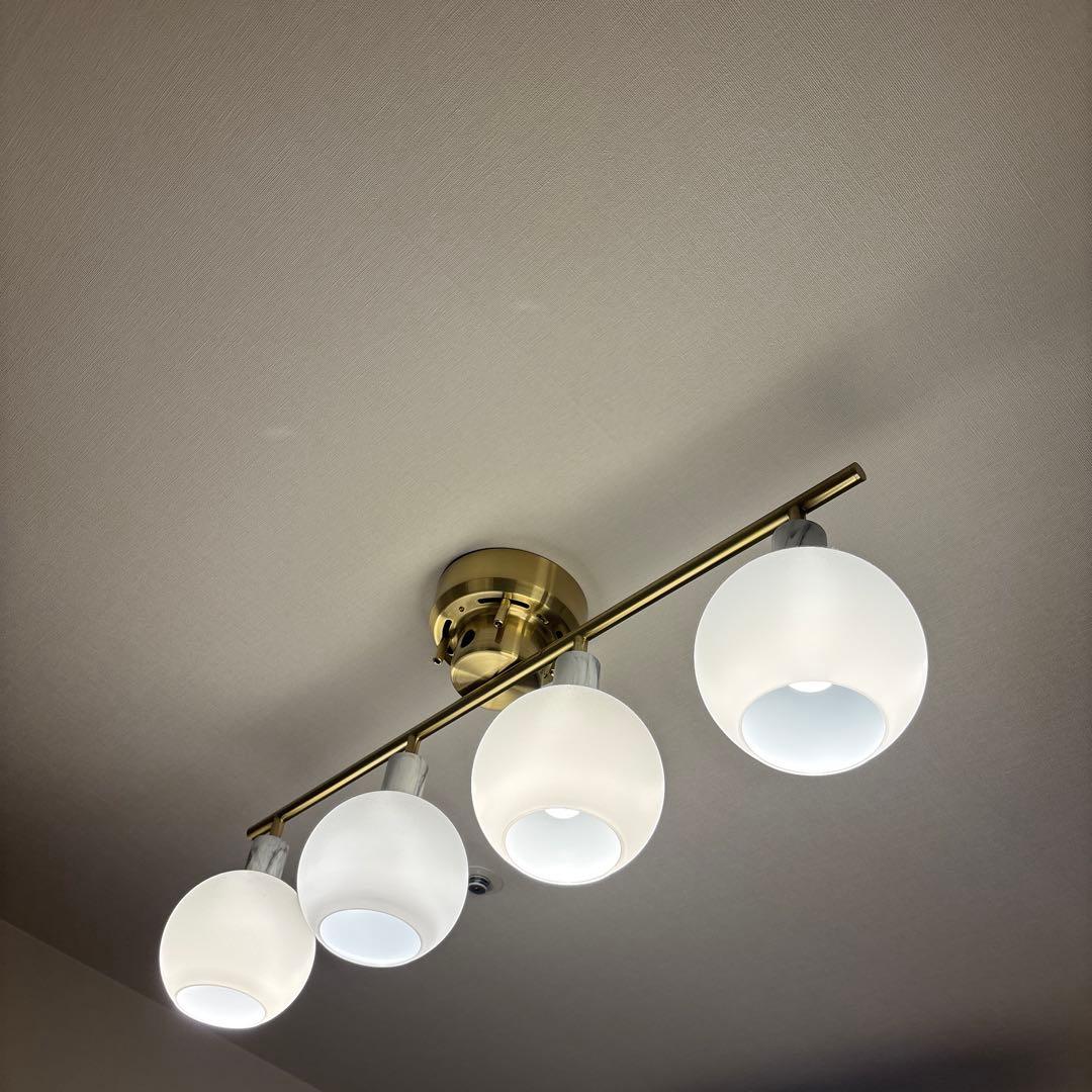 Francfrancフランフラン　マーブルヴェール シーリングランプ※電球なし