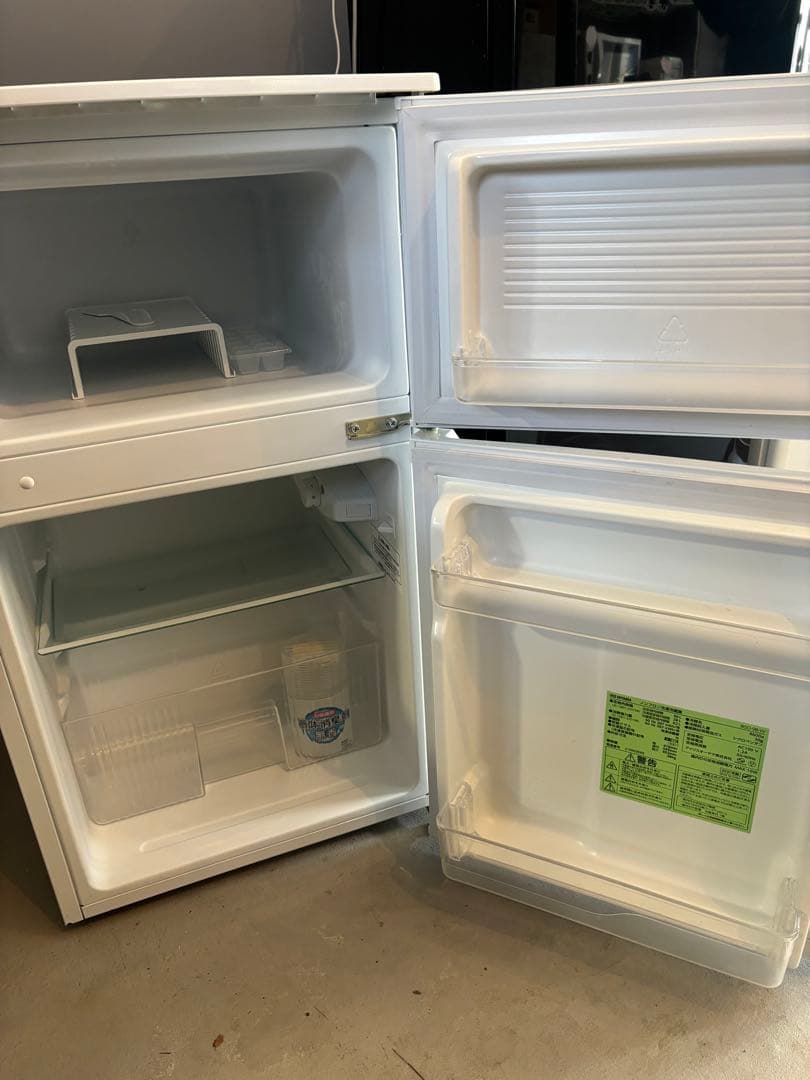 IRIS OHYAMA 冷蔵庫 RSD-98-W 90L