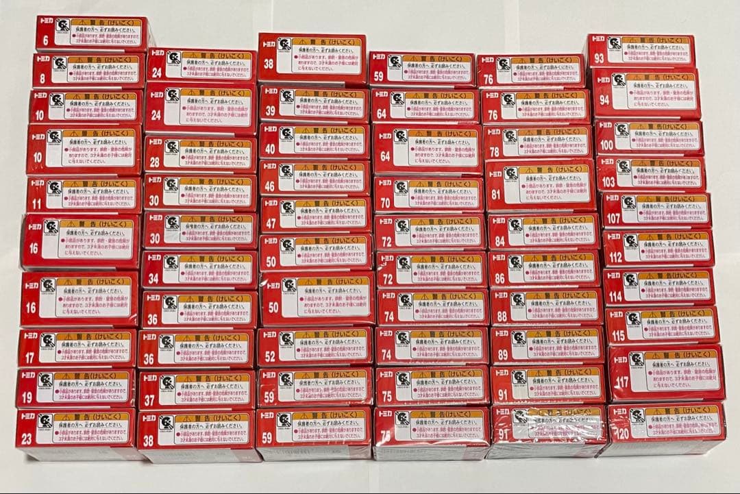 トミカ　初回特別仕様　60台　未開封シュリンク付