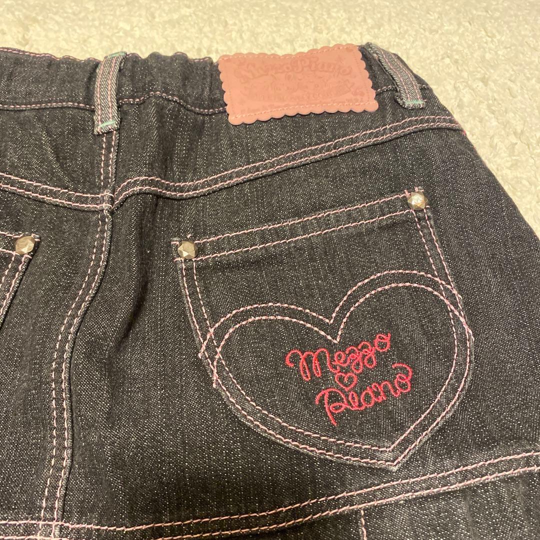 メゾピアノ mezzo piano デニム スカート