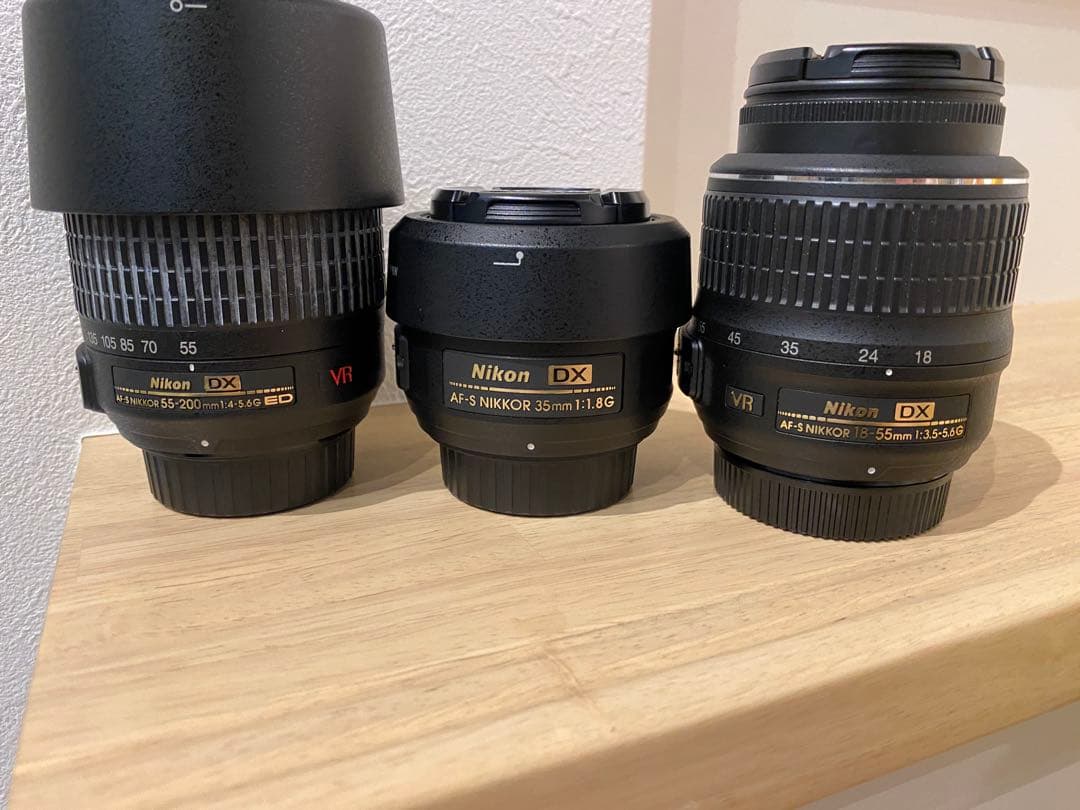 Nikon D7100デジタル一眼レフカメラ レンズ4本セット