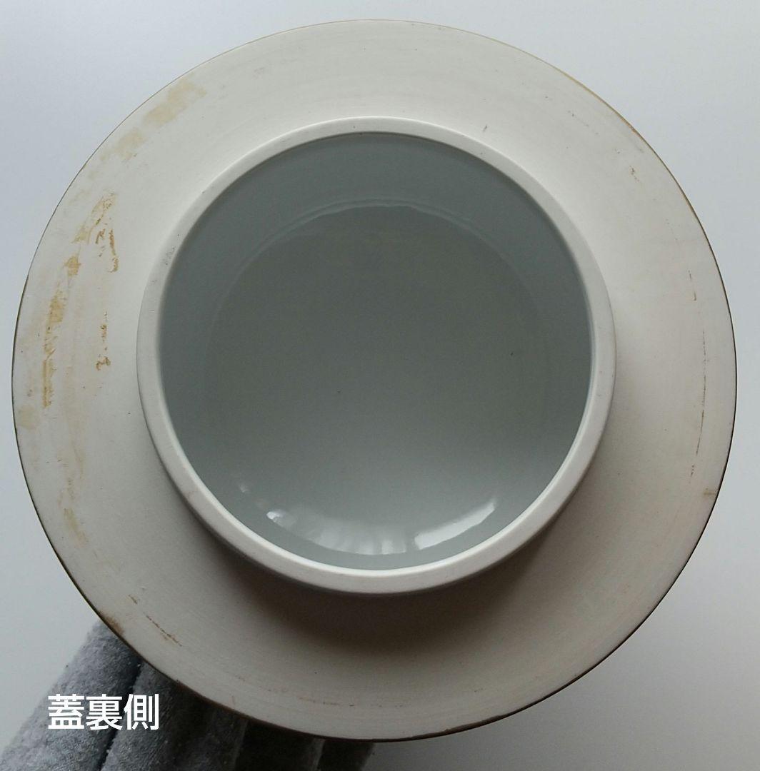 錦彩 壺 壷 藤井錦彩 ?? 飾り壷 在銘 大きい