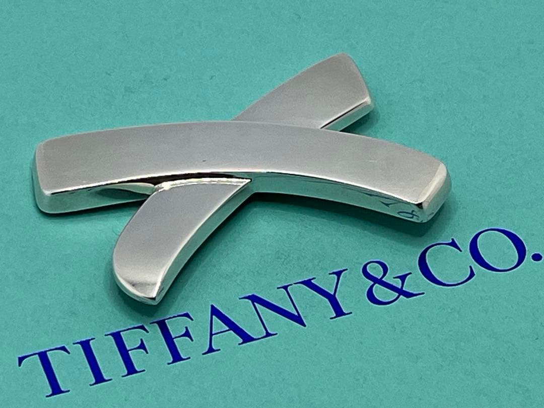 c472 特大　美品　ティファニー　パロマピカソ　ボリューム　キス　ブローチ