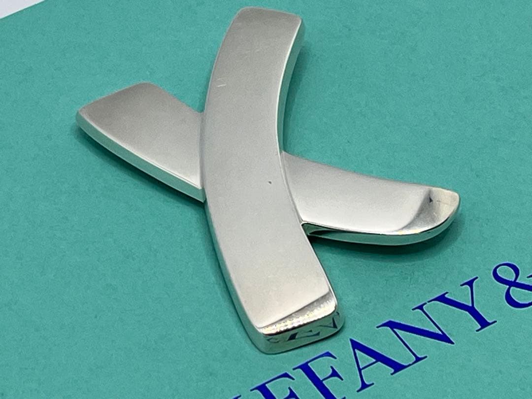 c472 特大　美品　ティファニー　パロマピカソ　ボリューム　キス　ブローチ