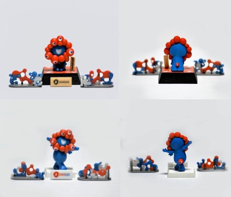 大阪関西万博 ミャクミャク 1/150スケールフィギュア　未開封